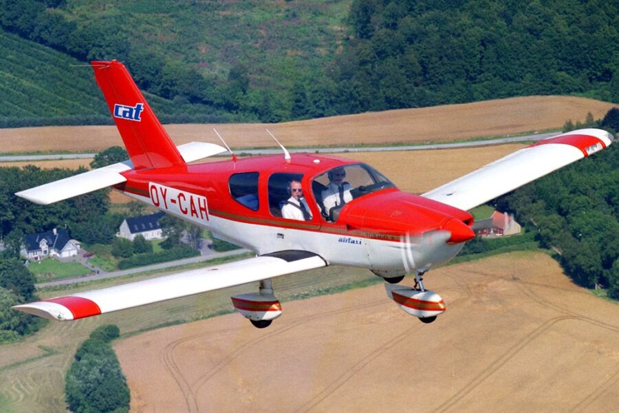 Socata TB-10 Tobago OY-CAH i luften